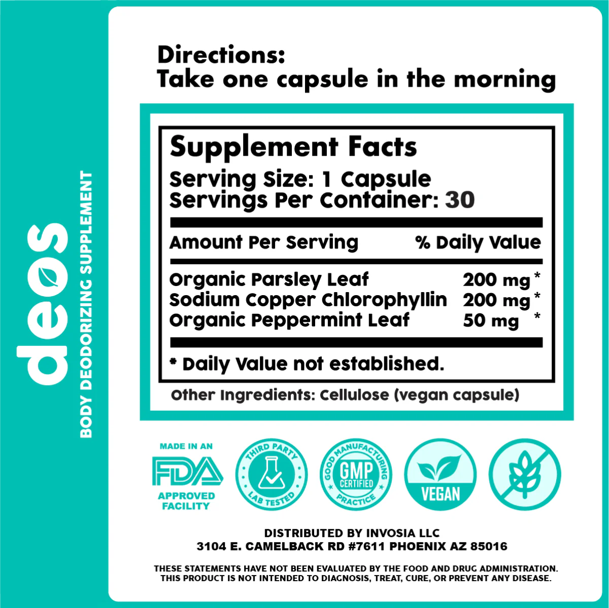 Deos™ Body Deodorizer