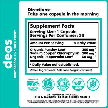 Deos™ Body Deodorizer